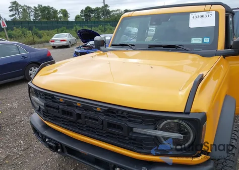 2022 Ford Bronco Black Diamond из США, поврежденный, VIN 1FMEE5DH3NLB35950